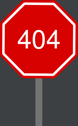 404 Stop Sign