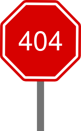 404 Stop Sign